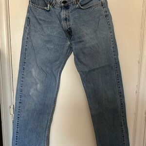 Vintage Orange Tag Levi's Light Blue Straight Men's Jeans